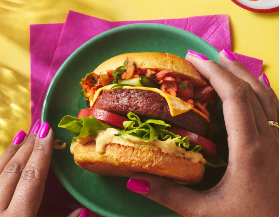 Unconventional Plant Based Burger
